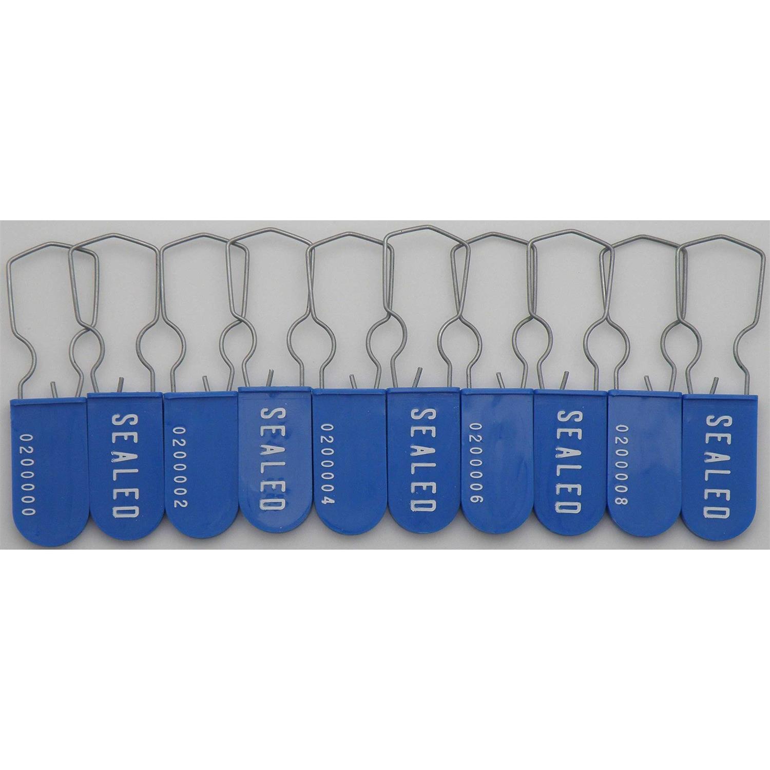 Electric Meter Security Seal Wire Padlock Pack of 50 - Zenithce