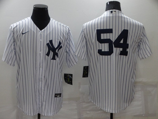 New York Yankees #54 Aroldis Chapman White Cool Base Stitched Baseball Jersey - Zenithce