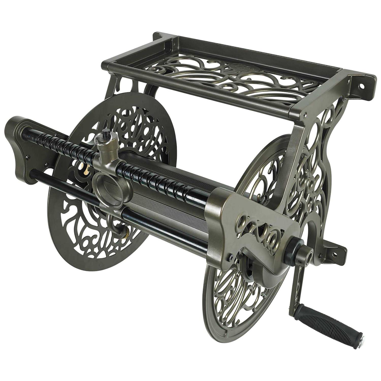 Liberty Garden Steel Wall-mount Hose Reel 712-L - Zenithce