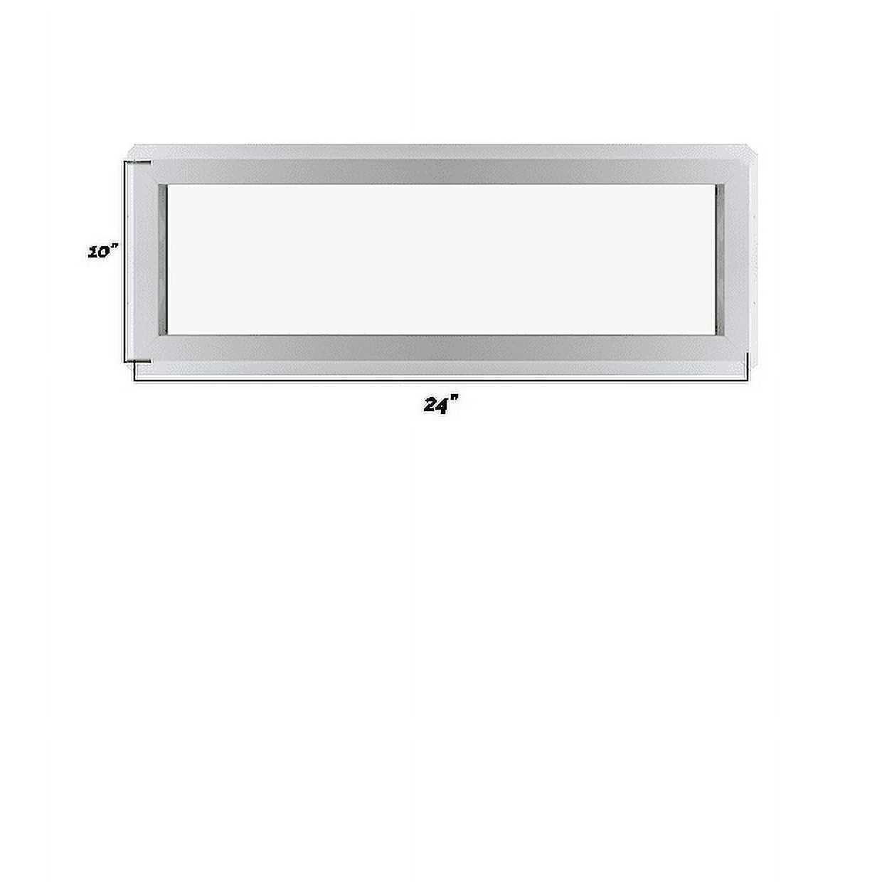 Shed Windows and More Transom Window Double Pane Clear Low E Tempered Glass - Zenithce