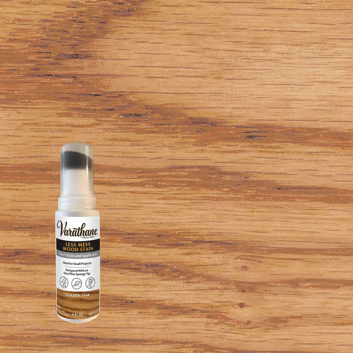 Varathane Less Mess Wood Stain & Applicator 4 oz - Zenithce