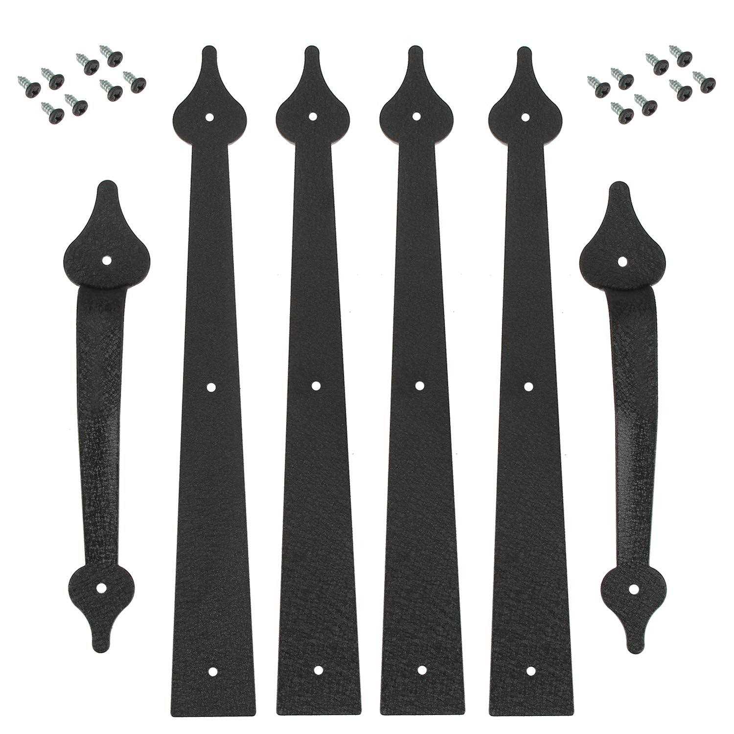 Homode Barn Door Floor Guide 2 Pack Sliding Door Bottom Guide Floor Mount - Zenithce