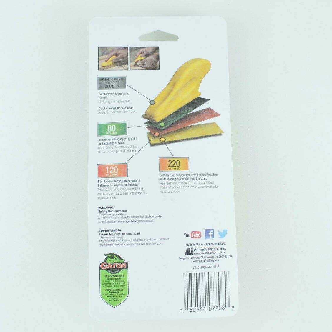 Gator Micro Zip Sander 7800 - Zenithce