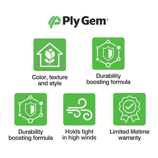 Ply Gem Take Home Sample Board and Batten 24 in. Vinyl Siding - Zenithce