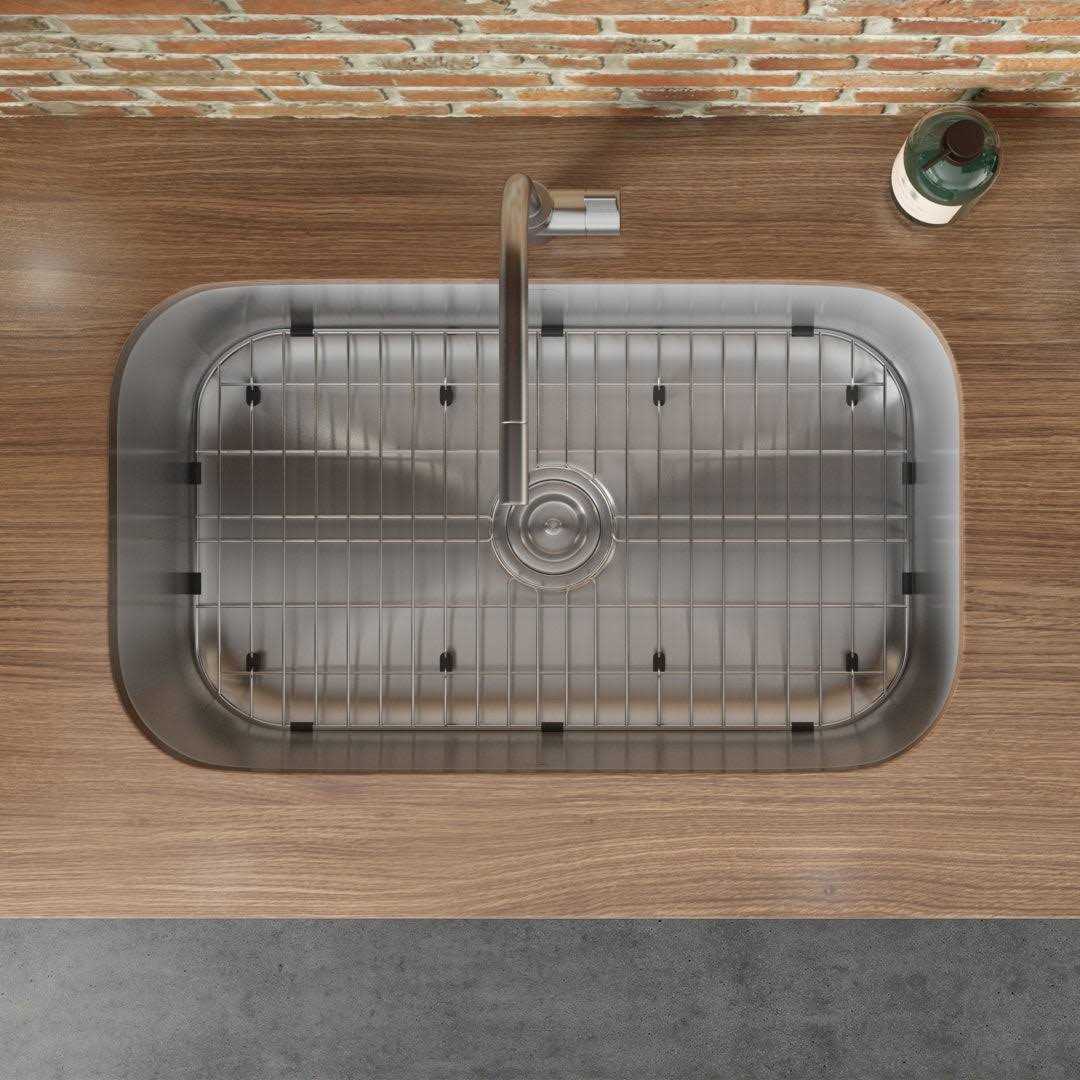 Ruvati 28-inch Workstation Ledge Undermount 16 Gauge Stainless Steel Kitchen Sink Single Bowl RVH8309 - Zenithce
