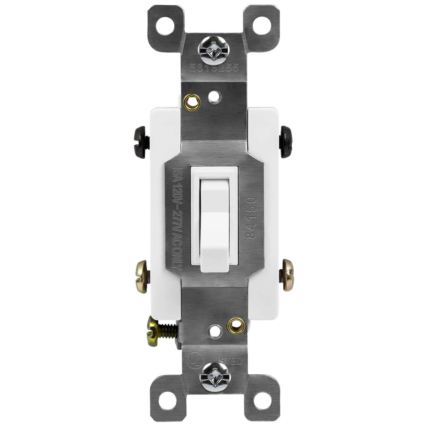 Enerlites 4-Way Decorator Light Switch 94150-W - Zenithce