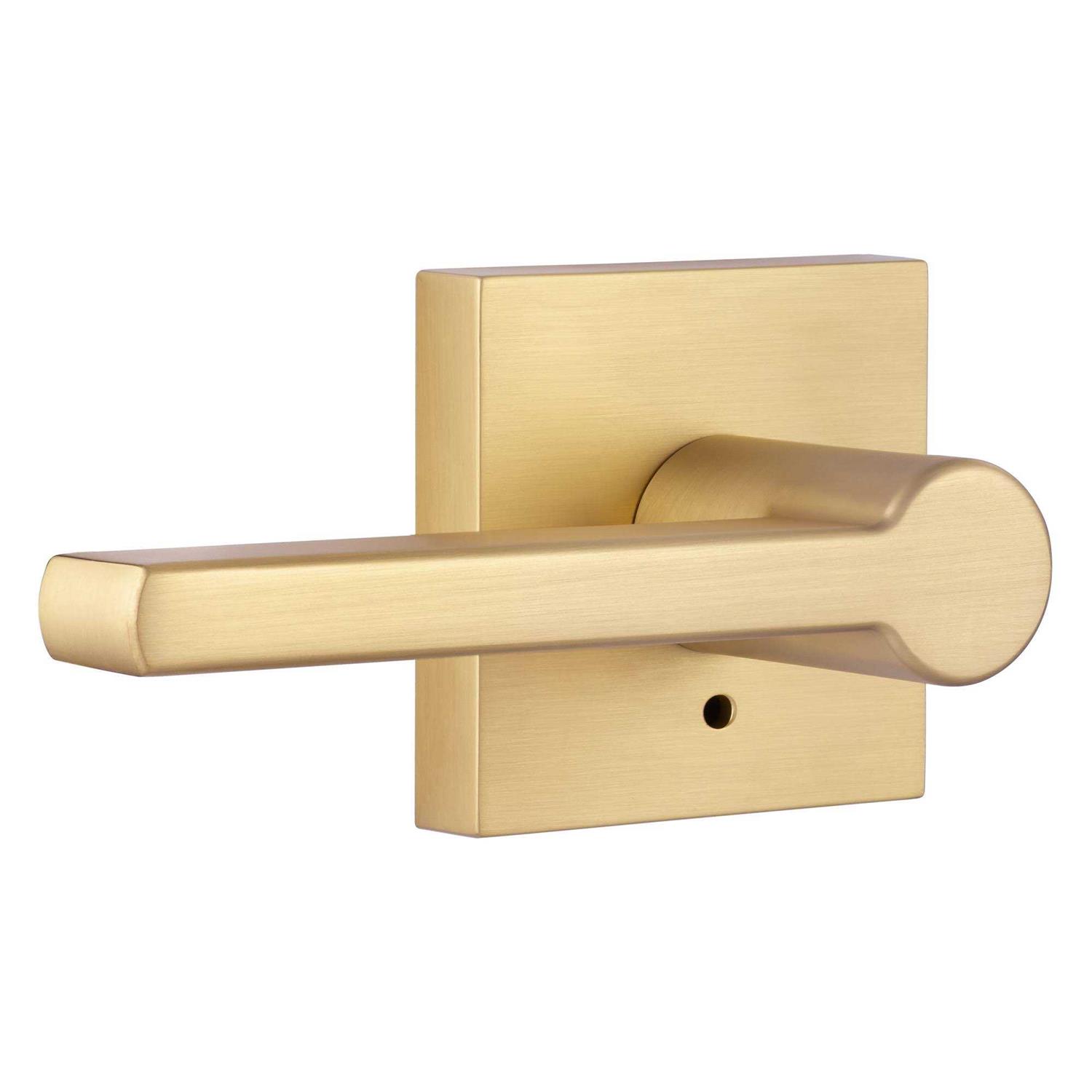 Miseno Elkton Round Rod Privacy Door Lever Set - Zenithce