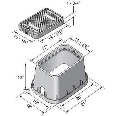 NDS 101R 6 Spee-D Basin Riser - Zenithce