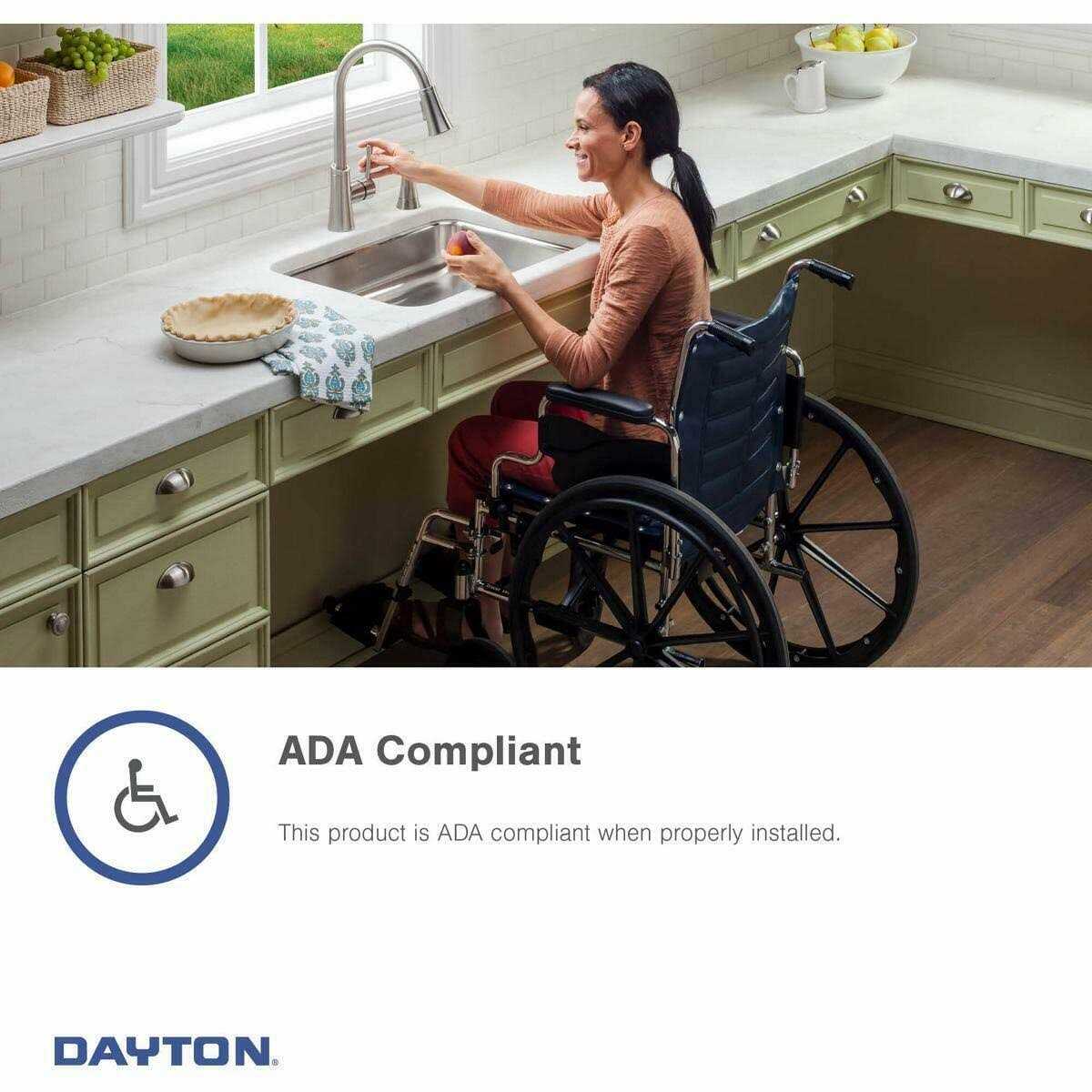 Elkay Dayton D125223 Single Bowl Drop-in Stainless Steel Sink - Zenithce
