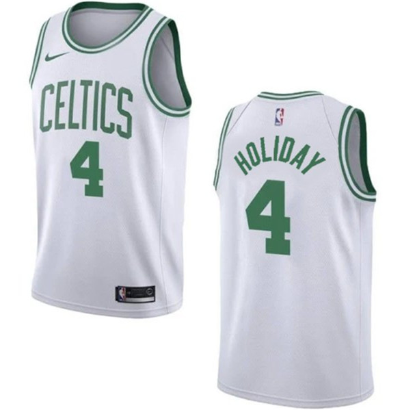 Boston Celtics #4 Jrue Holiday White 2023 Association Edition Stitched Jersey - Zenithce