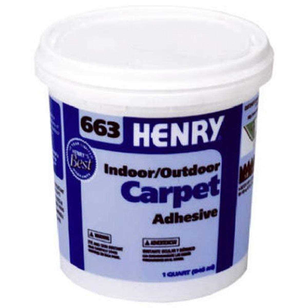 Henry Outdoor Carpet Adhesive - Zenithce