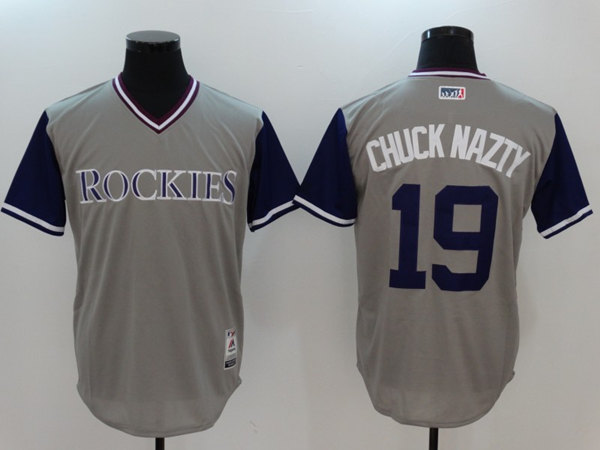 Colorado Rockies #19 Charlie Blackmon 