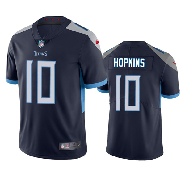 Tennessee Titans #10 DeAndre Hopkins Navy Vapor Untouchable Stitched Jersey - Zenithce