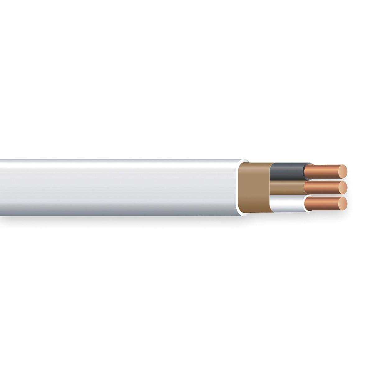 Southwire 28827421 Building Wire, 14 AWG Wire, 2 -Conductor, 25 ft L, Copper Conductor, PVC Insulation - Zenithce