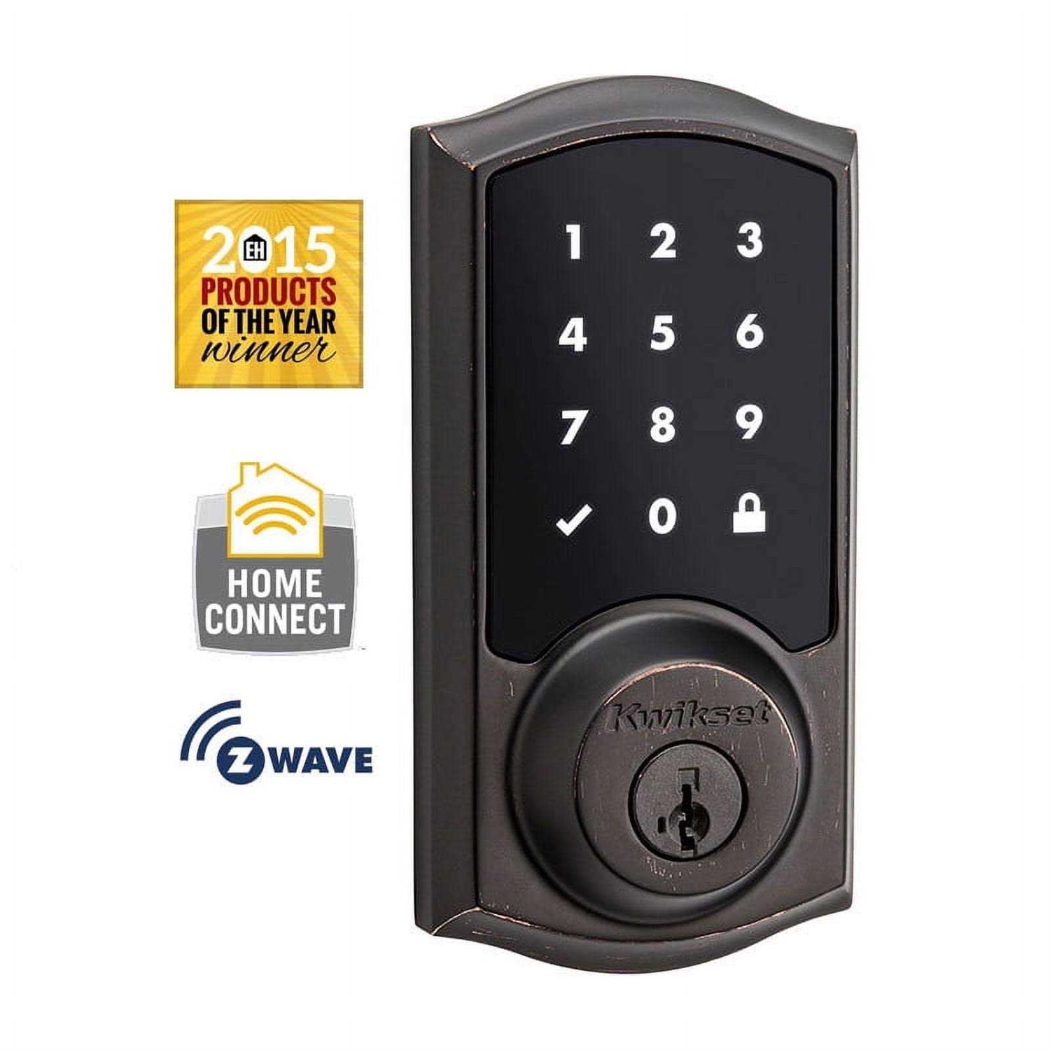 Kwikset SmartCode 916 Z-Wave Touchscreen Deadbolt - Zenithce