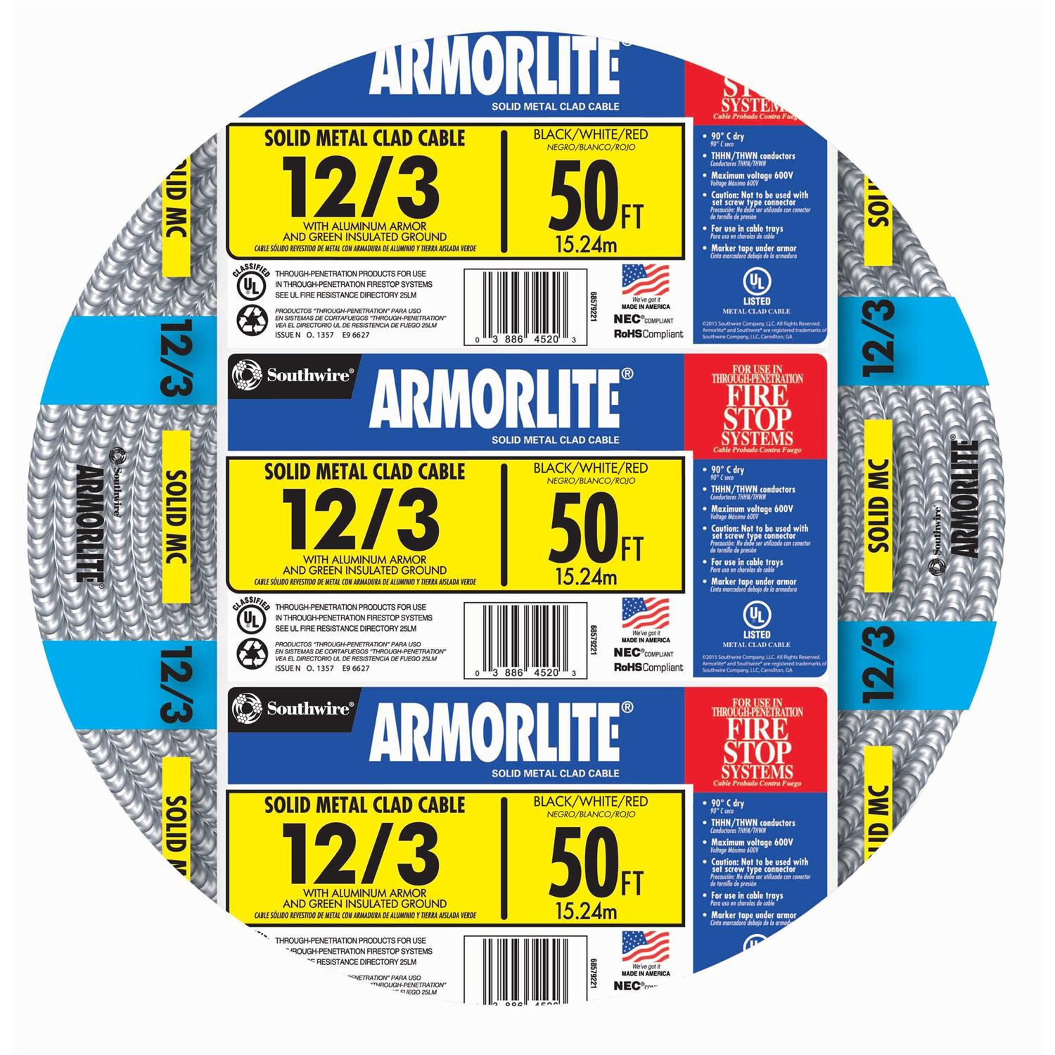 Southwire 50-Foot Ground NM Wire - Zenithce