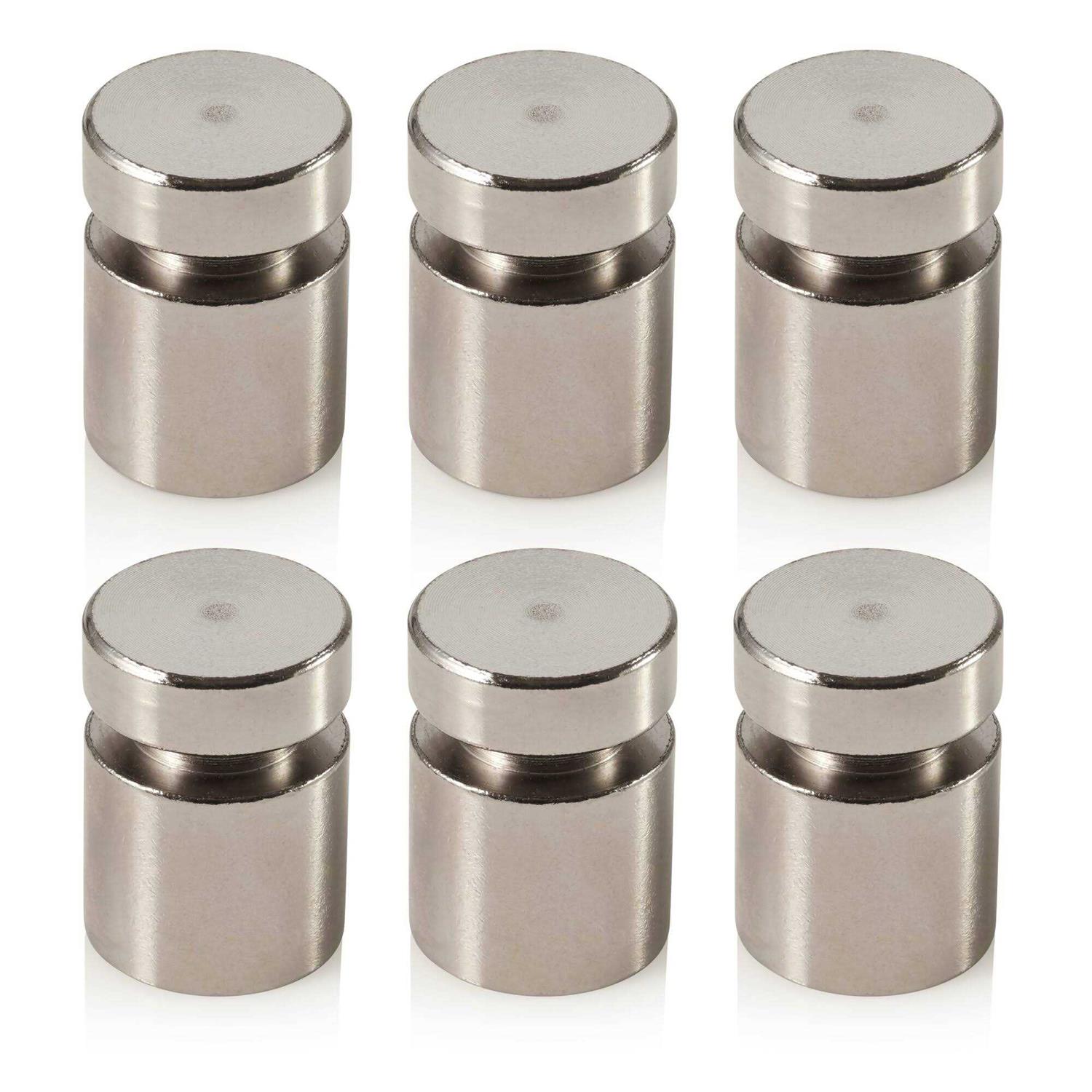 Quartet Set Glass Board Mounting Hardware Polished - Zenithce