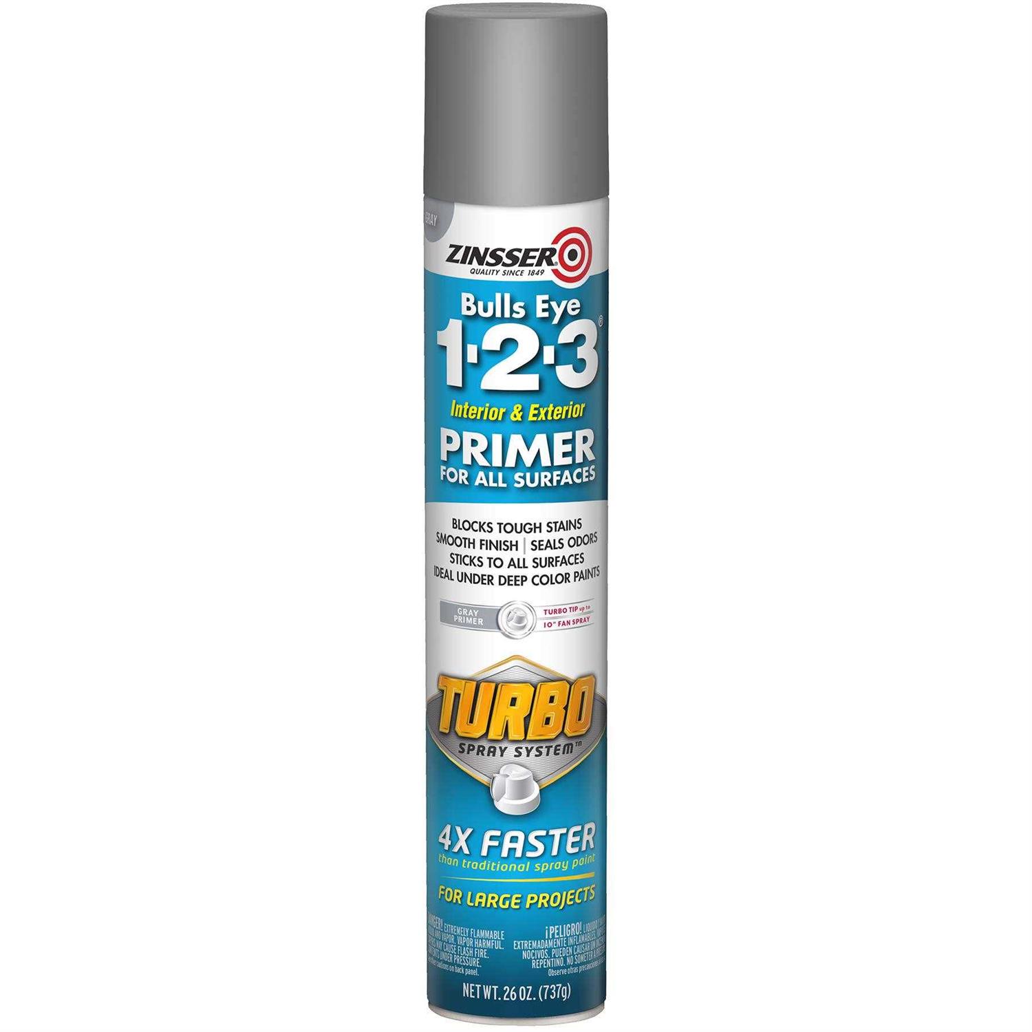 Zinsser Bulls Eye Turbo Spray Primer - Zenithce