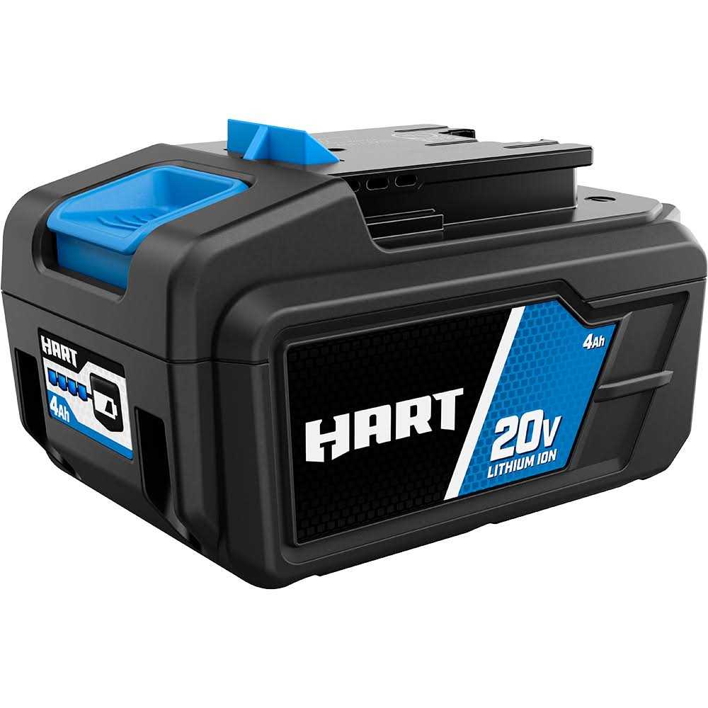 Hart 20-Volt 4-Tool Battery-Powered Combo Kit - Zenithce