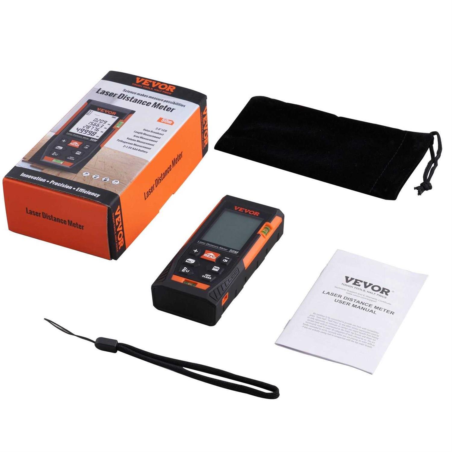 VEVOR Laser Level 1650ft 360 Degree Self Leveling Red Cross Line Laser - Zenithce