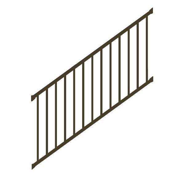 Westbury C10 Tuscany 36 in. Aluminum Rail Kit Level - Zenithce