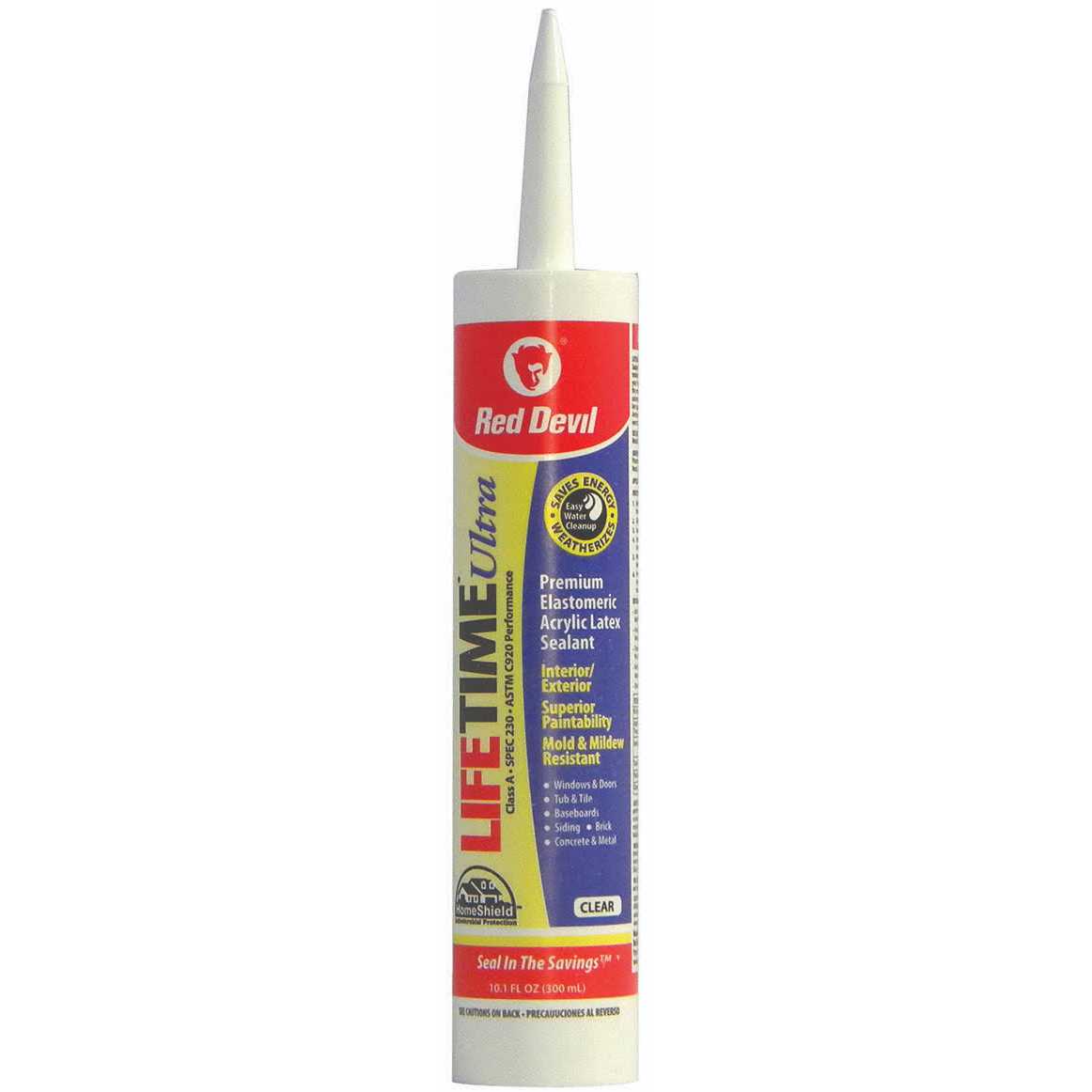 Red Devil Lifetime Ultra Premium Elastomeric Acrylic Latex Sealant - Zenithce