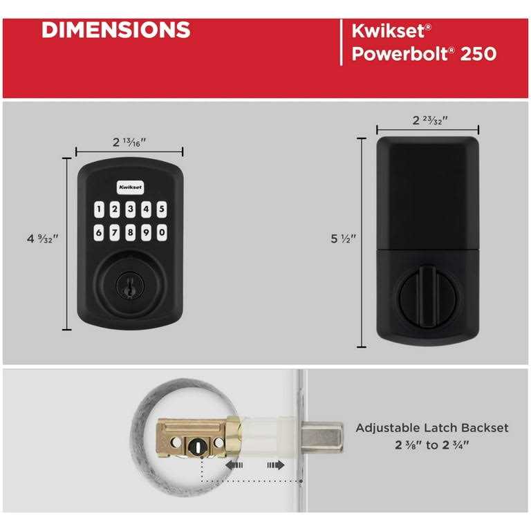 Kwikset Powerbolt 250 Keypad Electronic Lock - Zenithce