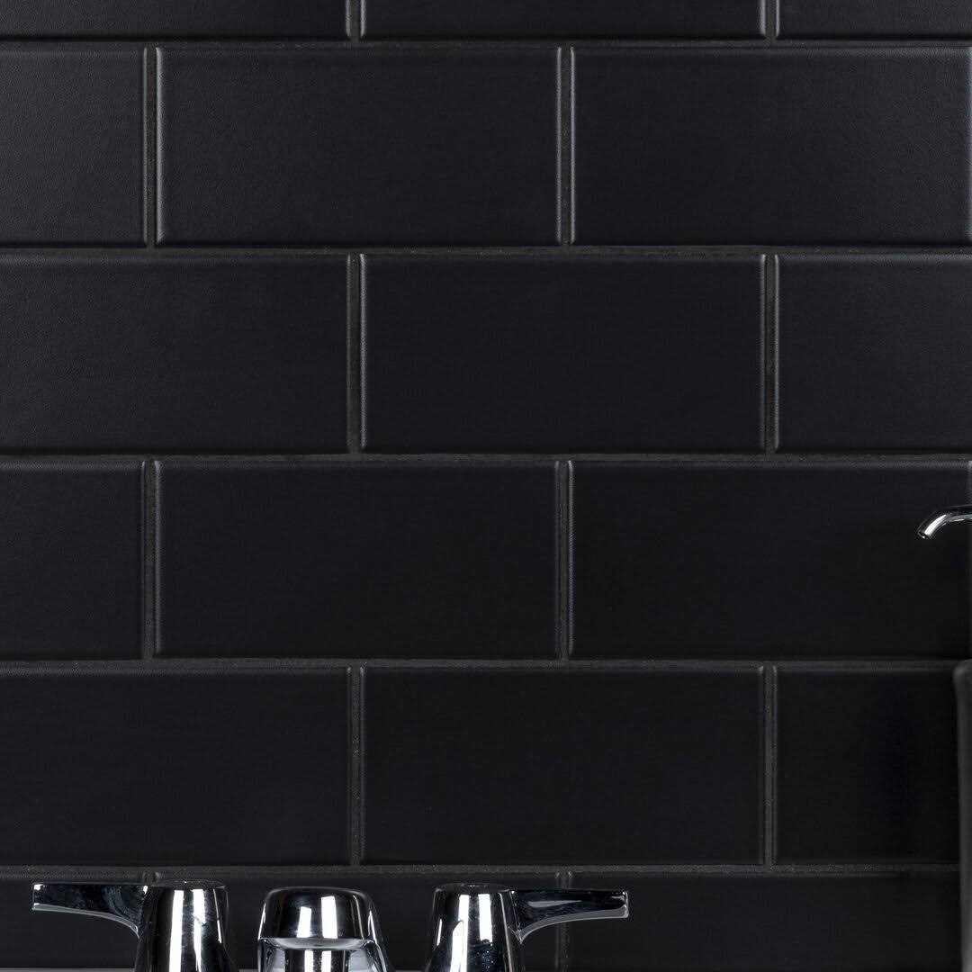 Merola Tile Crown Heights Beveled 3 in. x 6 in. Glossy White Ceramic Wall Tile - Zenithce