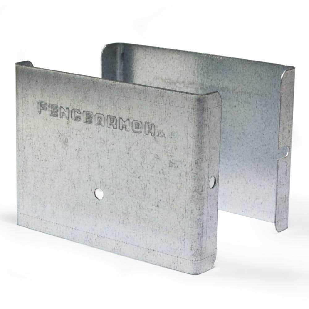 Fence Armor Demi Protection Post Guard Powder Coated Galvanized Steel Post Protector For Fence Post - Zenithce