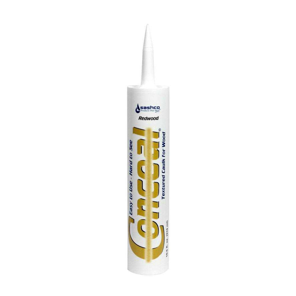 Sashco 10.5 oz Conceal Textured Caulk - Zenithce