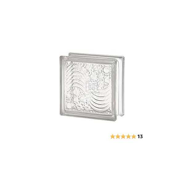 Quality Glass Block 7.5 x 7.5 x 3 Basic Clearview Glass Block - Zenithce