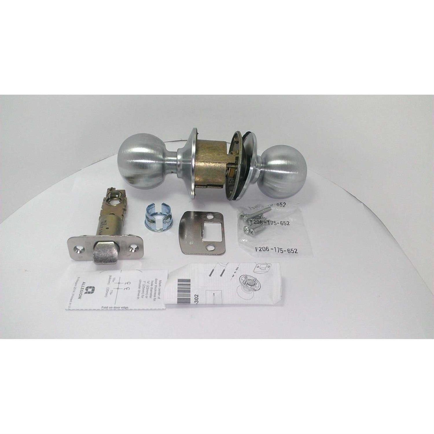 Schlage F10 LAT Latitude Passage Lever - Zenithce