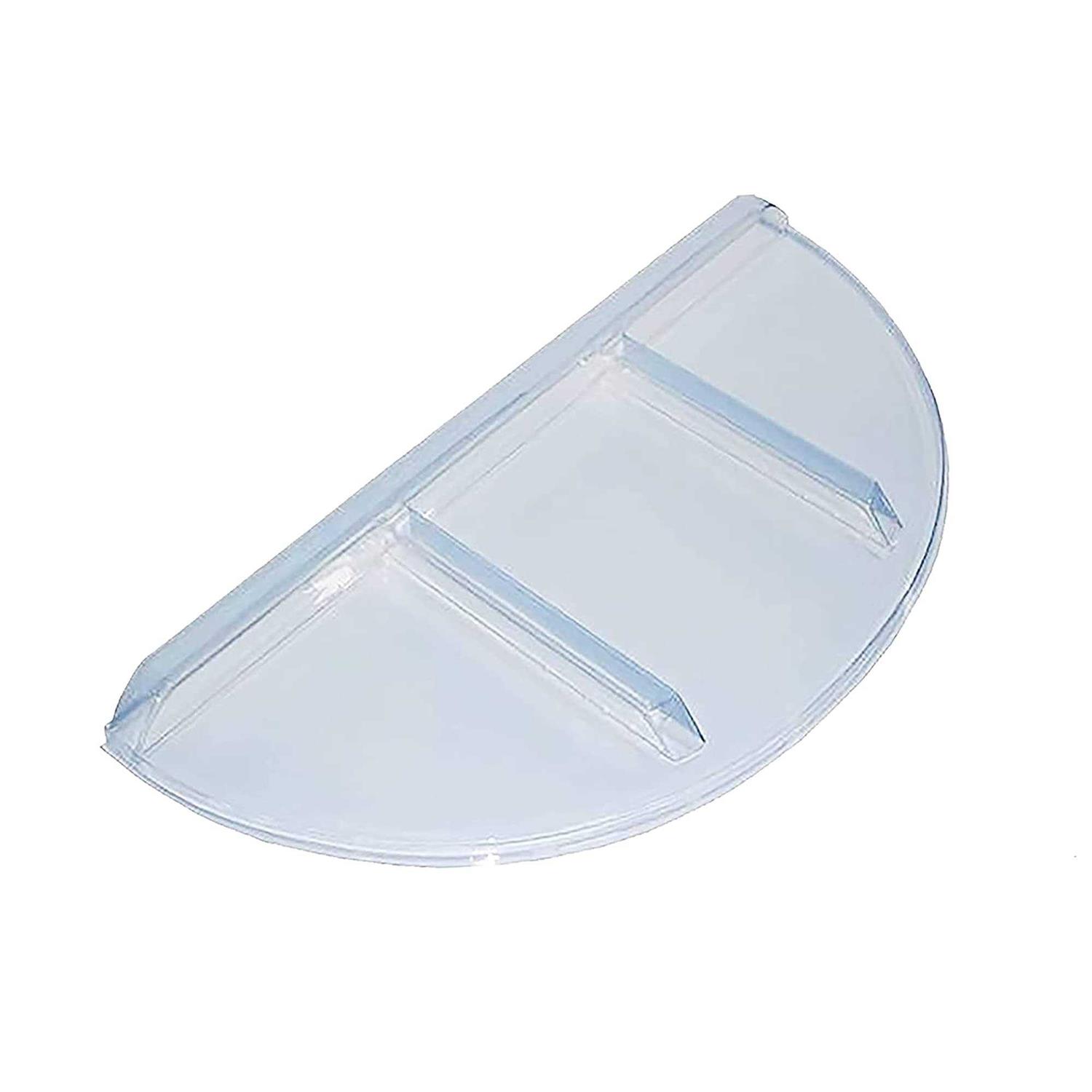 Shape Products 39 in. W x 17 in. D x 15 in. H Economy Round Bubble Window Well Cover 3917CBT - Zenithce