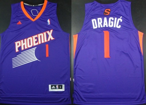 Phoenix Suns #1 Goran Dragic Revolution 30 Swingman Purple Jersey - Zenithce