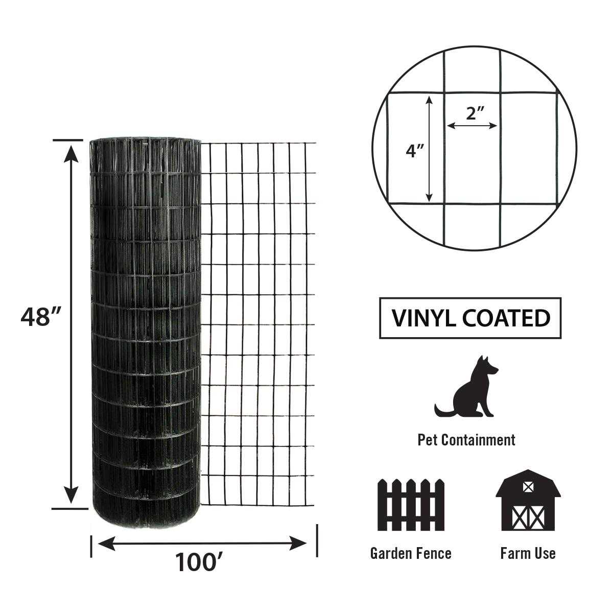 Garden Craft Galvanized Poultry Netting 48 x 25 - Zenithce