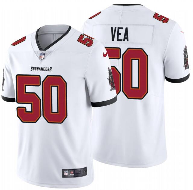 Tampa Bay Buccaneers #50 Vita Vea 2020 White Vapor Untouchable Limited Stitched Jersey - Zenithce
