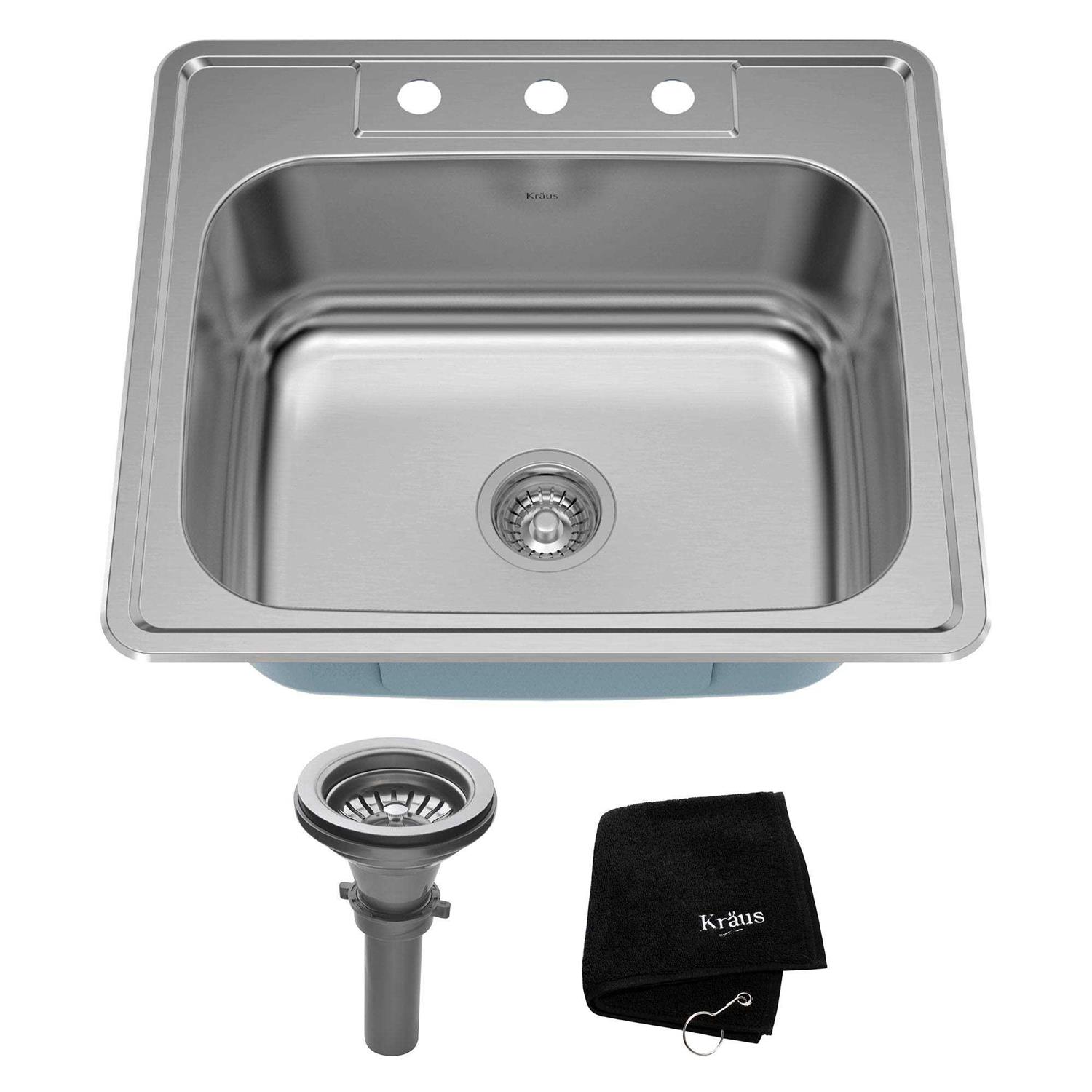 Kraus KSF-1610SFACB Bolden Touchless Sensor Single Handle Commercial Pull-Down Kitchen Faucet - Zenithce