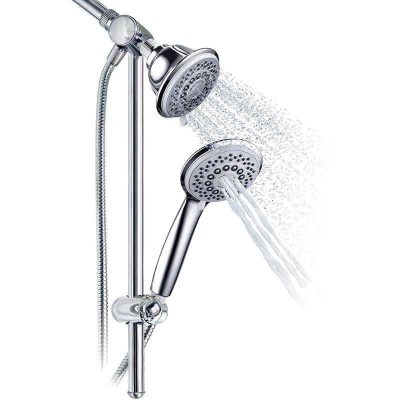 Hotelspa Insta mount Stainless Steel Height/Angle Adjustable Shower Slide Bar - Zenithce