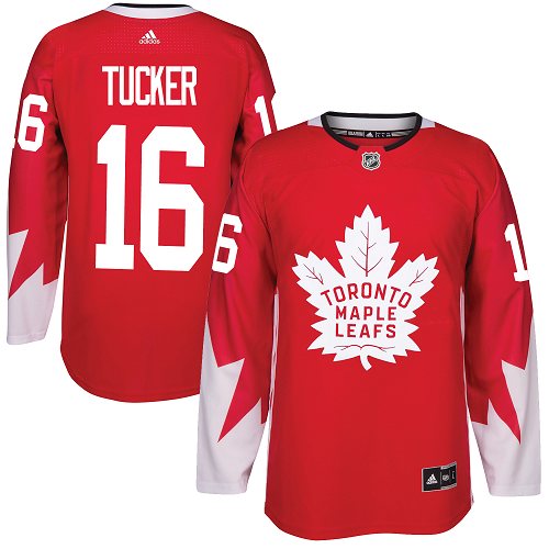 Toronto Maple Leafs #16 Mitchell Marner Red Canada Stitched Jersey - Zenithce