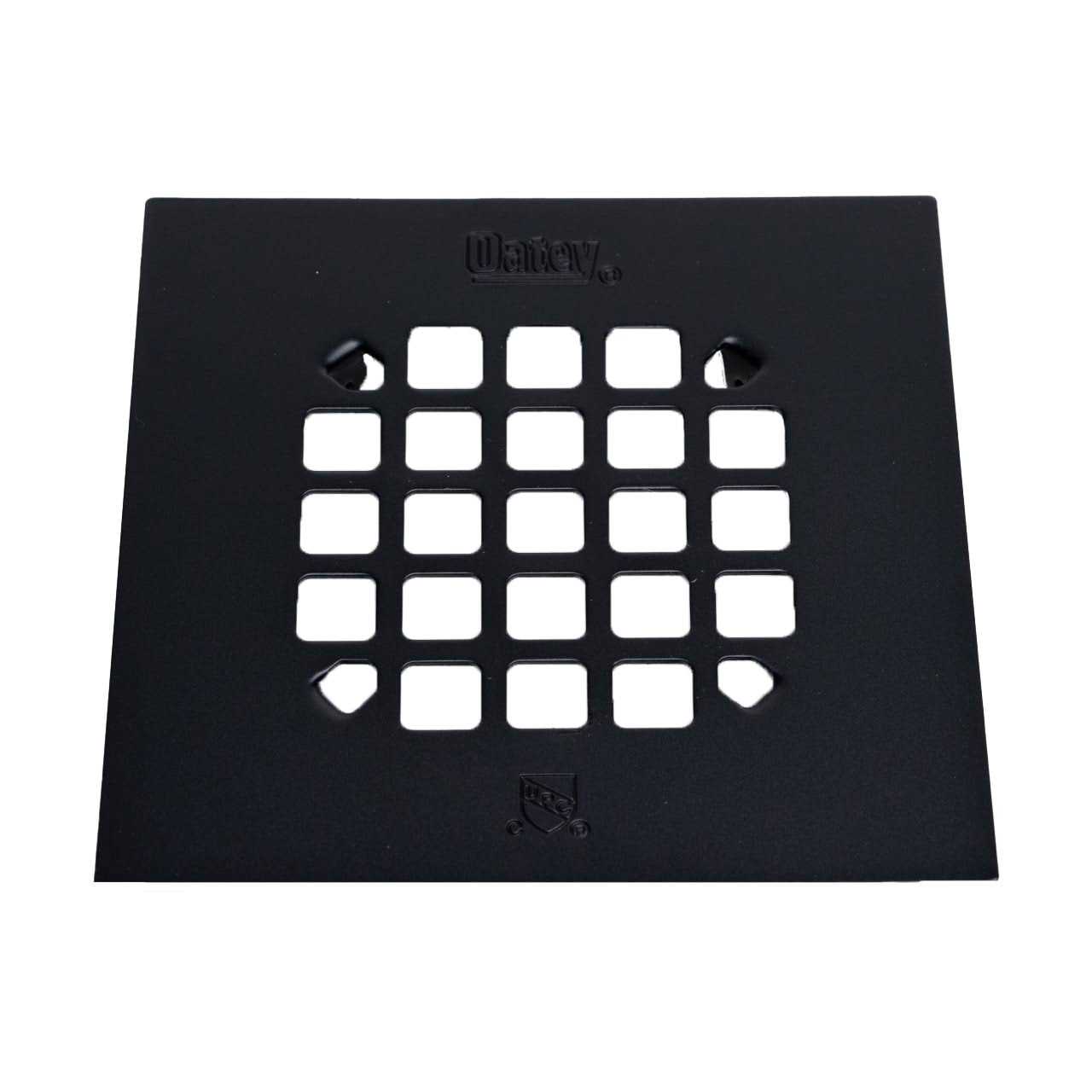 Oatey 4-1/4 in. Snap-Tite Universal Square Shower Strainer - Zenithce