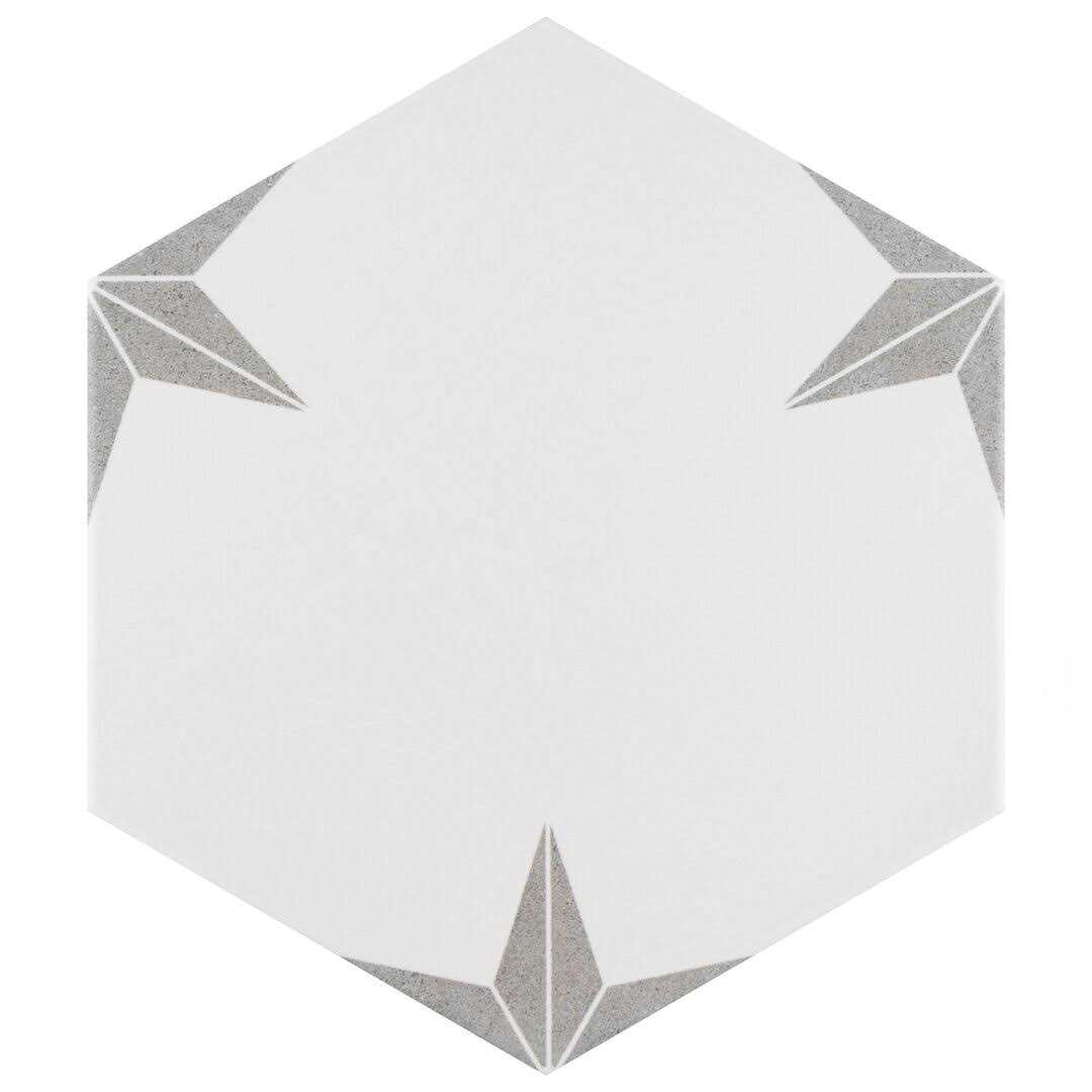 Merola Tile Stella 9-3/4 in. x 9-3/4 in. Porcelain Floor and Wall Tile - Zenithce