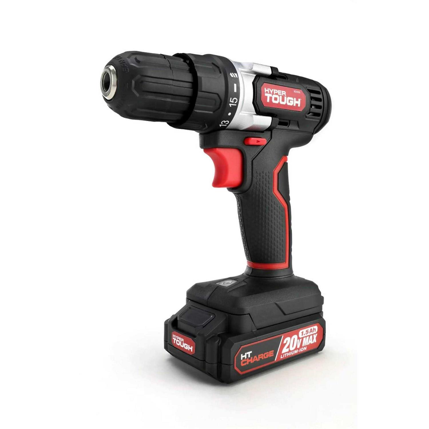 Hyper Tough AQ75034G Cordless Drill - Zenithce