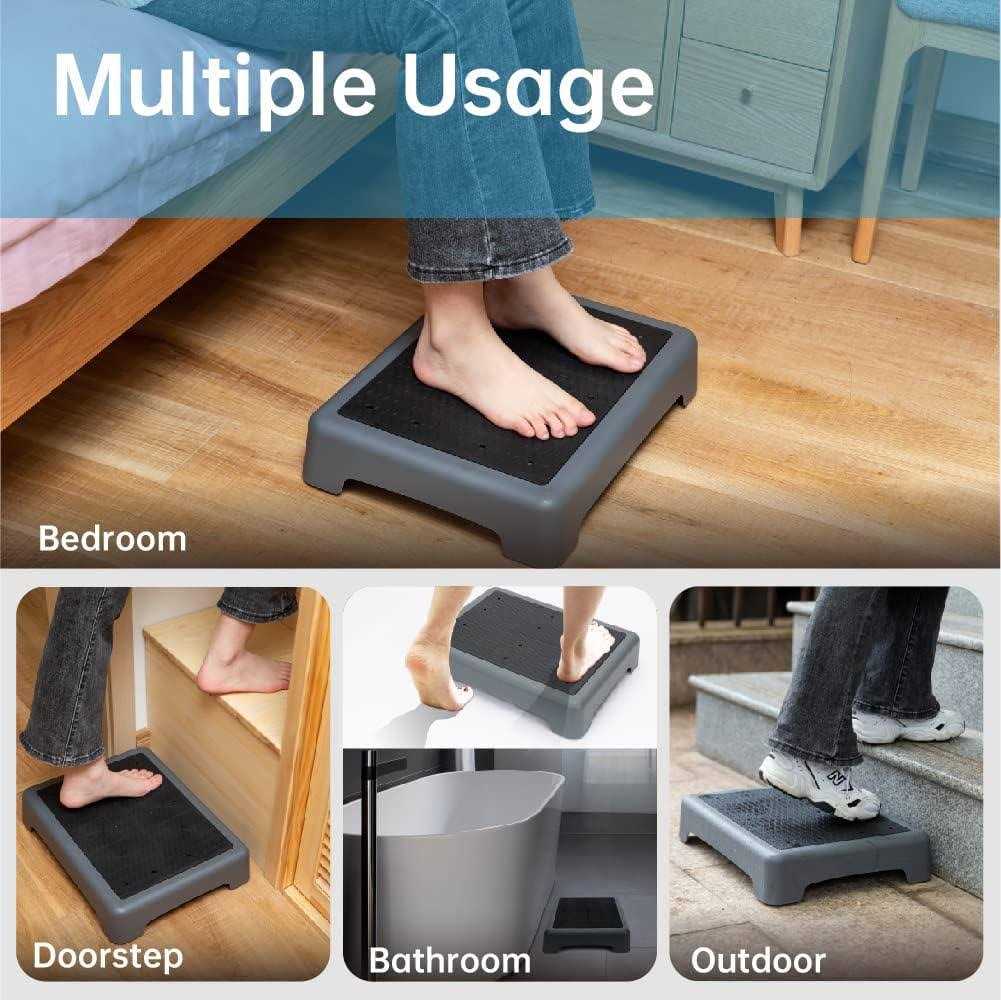 StrongTek Adult One Step Stool Portable - Zenithce