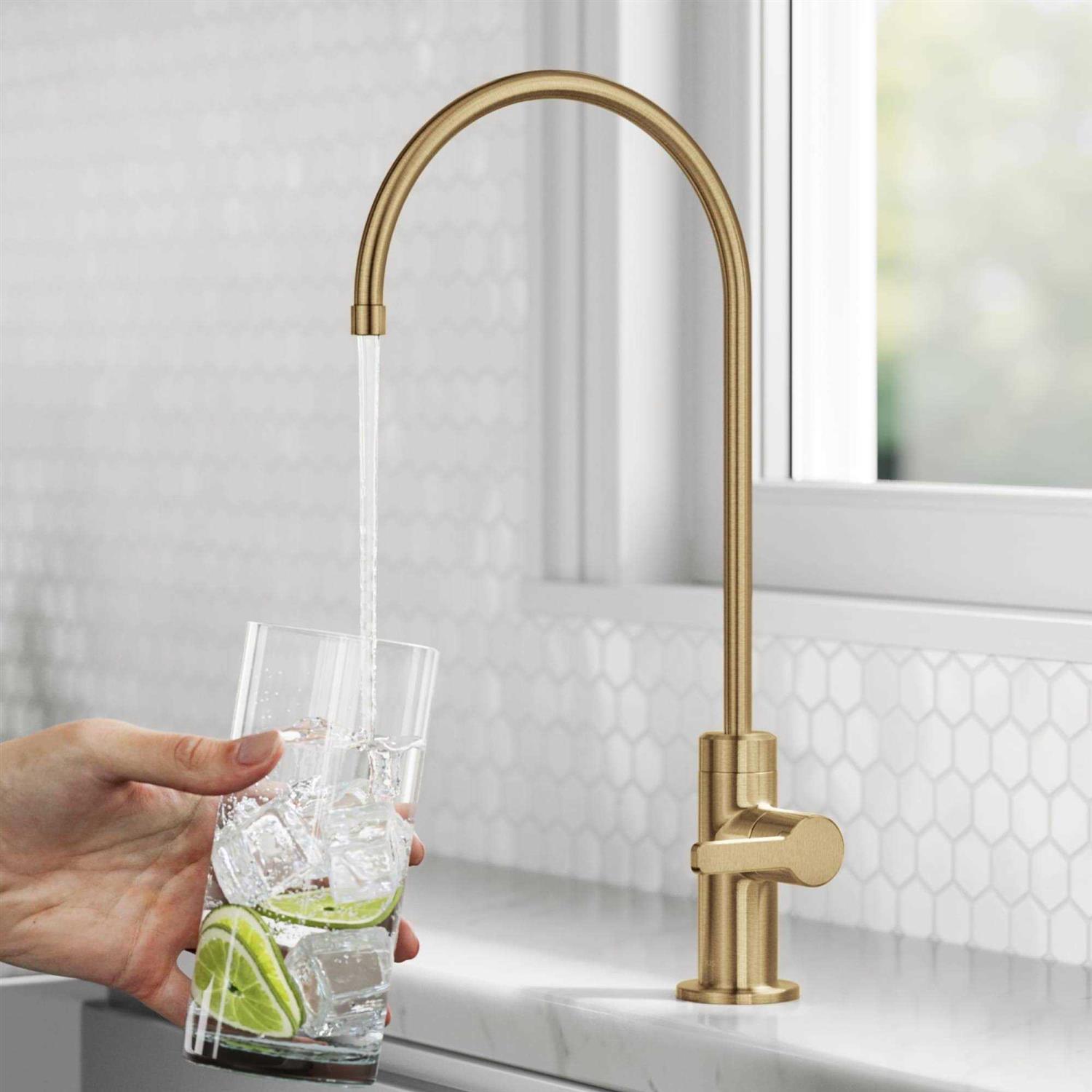 Kraus Oletto Pull-Down Single Handle Kitchen Faucet with QuickDock Top Mount Installation Assembly KPF-2620 - Zenithce