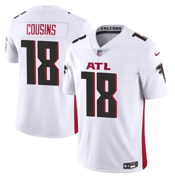Atlanta Falcons #18 Kirk Cousins White Vapor Untouchable Limited Stitched Jersey - Zenithce