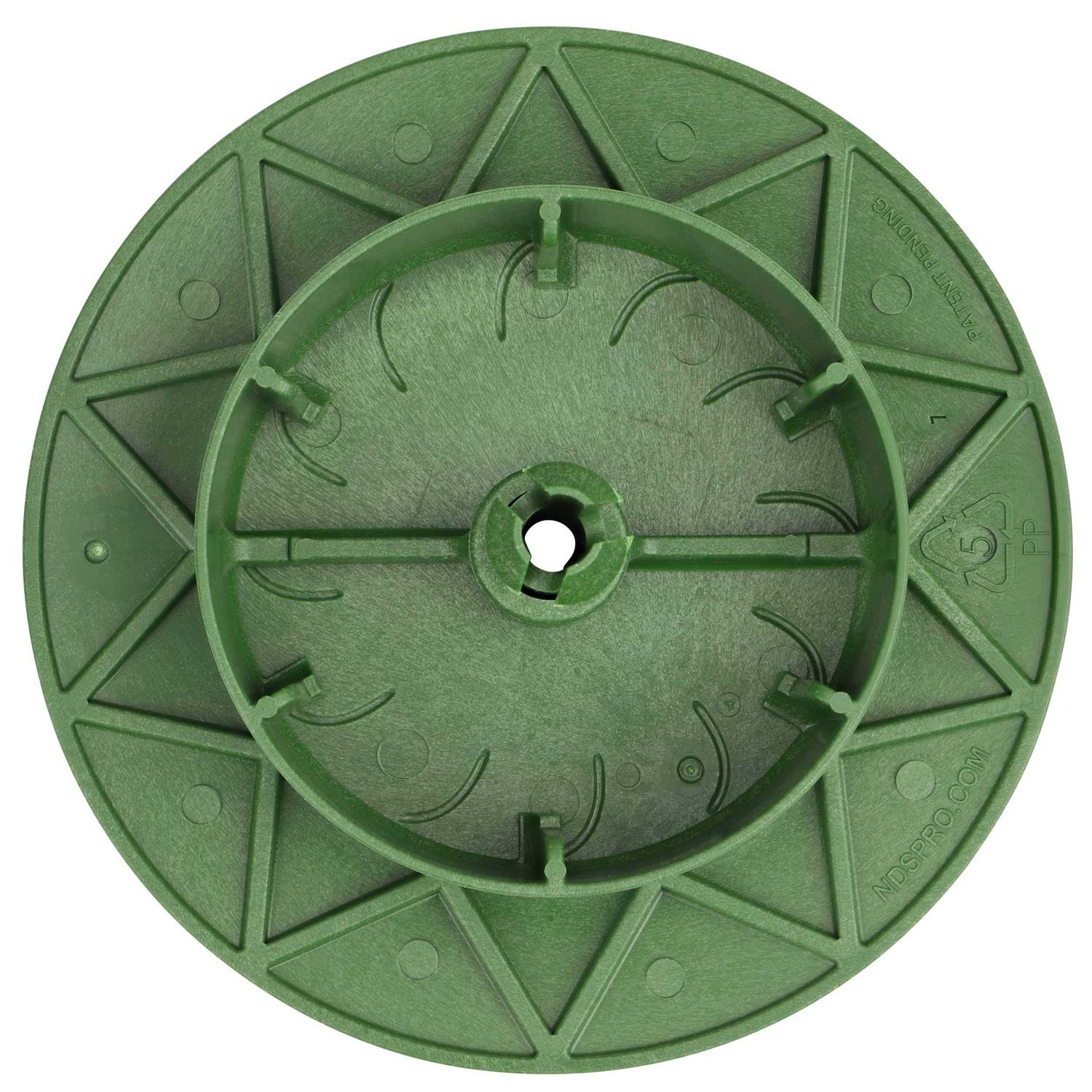 NDS 420 Pop Up Drain Emitter Cover Spring Loaded 3 Inch and 4 Inch - Zenithce