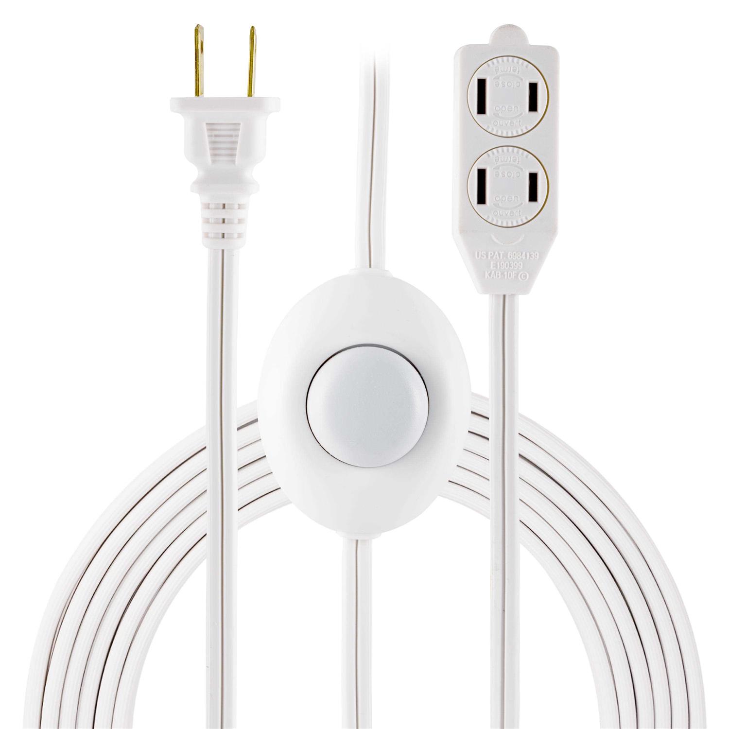 GE 3 Outlet Tap Grounded 14493 - Zenithce