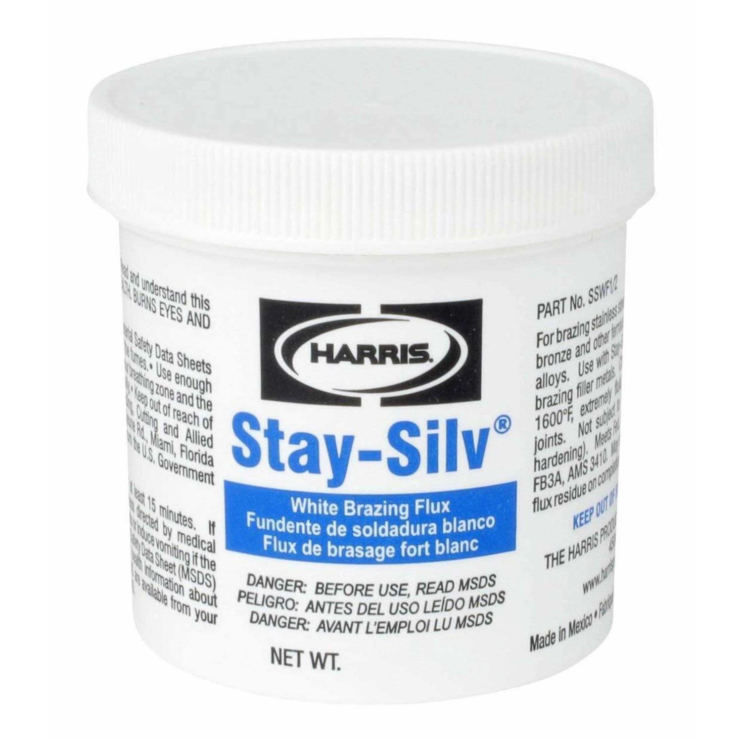 Harris Solder Kit Sb861 & Scpf4 Stay-brite #8 Silver Bearing Solder With Flux - Zenithce