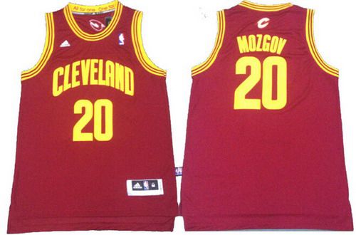 Cleveland Cavaliers #20 Timofey Mozgov Revolution 30 Swingman Red Jersey - Zenithce