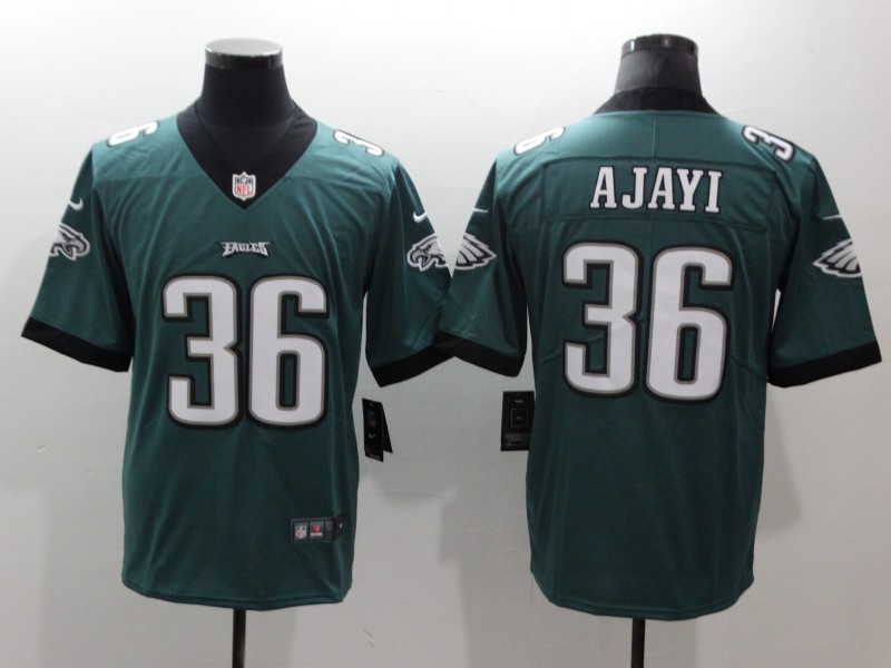 Philadelphia Eagles #36 Jay Ajayi Green Vapor Untouchable Limited Stitched Jersey - Zenithce